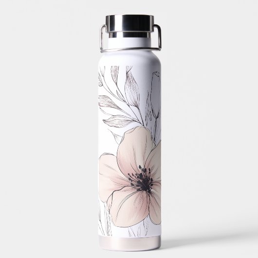 🌸 Bloom with Grace 🌿 ウォーターボトル (背面)