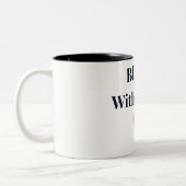 Bloom With Grace Floral Coffee Mug ツートーンマグカップ (左)
