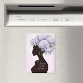 Bloom With Grace Inspirational Magnet  マグネット (インサイチュ (食洗機))