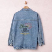 Bloom with Grace Jean Jacket | New Year 2026 デニムジャケット (ハンガー)
