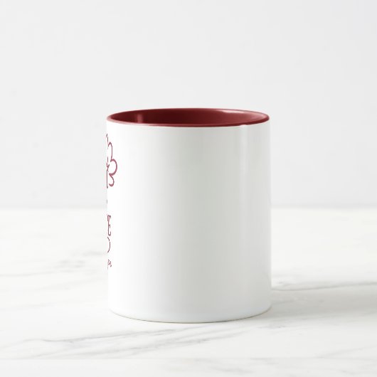 Bloom with Grace – New Year 2026 Combo Mug マグカップ (中央)