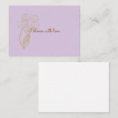  Bloom with Love Positive Affirmation ノートカード (正面/裏面)