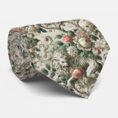 Bloombound Sentinel – ゴシックビクトリアン ネクタイ (ロール)