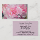 Bloomdevilleエレガントフローラ3.5インチx 2.0インチ 名刺 (正面/裏面)