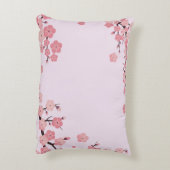 Bloomed sakura flowers accent pillow アクセントクッション (裏面(縦))