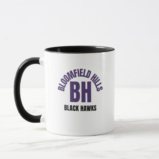 Bloomfield Hills High School Michigan Coffee Mug マグカップ (左)