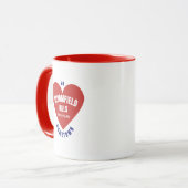 Bloomfield Hills Michigan Hometown Coffee Mug マグカップ (正面左)