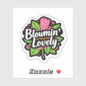 Bloomin Lovely Garden Flower シール (シート)