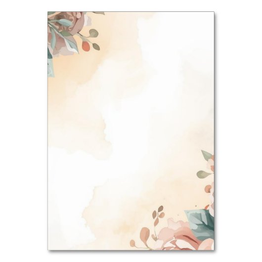 Blooming テーブルナンバー (正面)