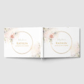 Blooming Baby Shower Invitation ゲストブック (全面)