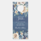 Blooming Beauty | 結婚式のウェルカムサイン & ご遠慮ください ドアノブサイン (裏面)