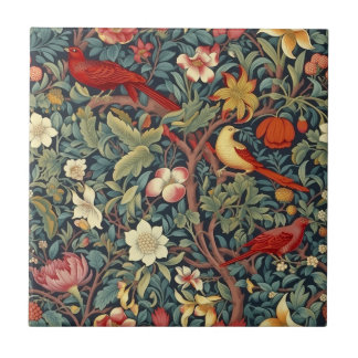 Blooming Birds Tiles タイル