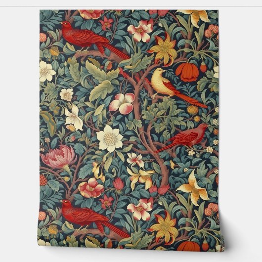 Blooming Birds Wallpaper 壁紙 (ほどく)