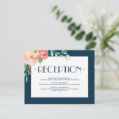 【 blooming botanical 】 | 結婚披露宴のご案内 エンクロージャーカード (スタンド正面)