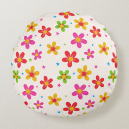 Blooming Comfort, Summer Style!" ラウンドクッション