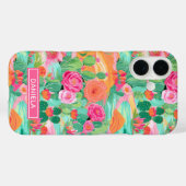 Blooming Desert Cacti オリジナルデザイン Case-Mate iPhoneケース (裏面 (横))