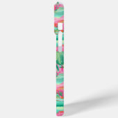 Blooming Desert Cacti Personalized Case-Mate iPhoneケース (裏面 / 左)