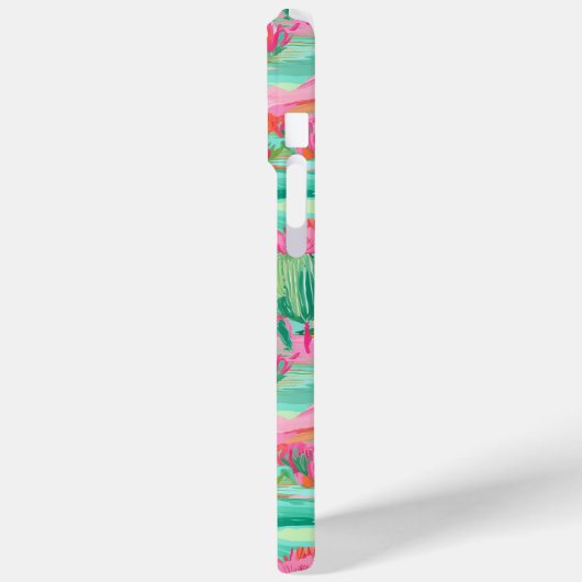 Blooming Desert Cacti Personalized Case-Mate iPhoneケース (裏面 / 左)