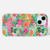 Blooming Desert Cacti Personalized Case-Mate iPhoneケース (裏面 (横))