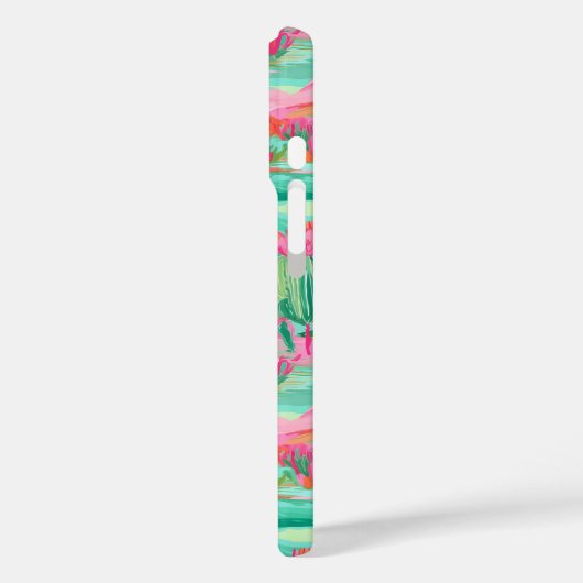 Blooming Desert Cacti Personalized Case-Mate iPhoneケース (裏面 / 左)