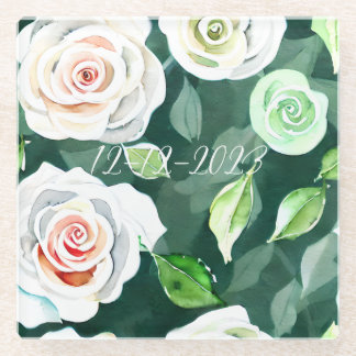 Blooming Elegance: セーブ・ザ・デート コースター