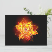 Blooming Fire Rose 招待状 (スタンド正面)