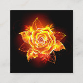 Blooming Fire Rose 紹介カード (正面)