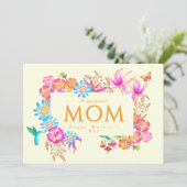 Blooming Floral Mom Yellow シーズンカード (スタンド正面)