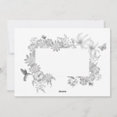 Blooming Floral Mom Yellow シーズンカード (裏面)