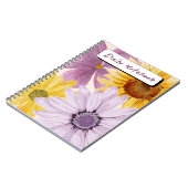 Blooming Floral Notebook ノートブック (左側)