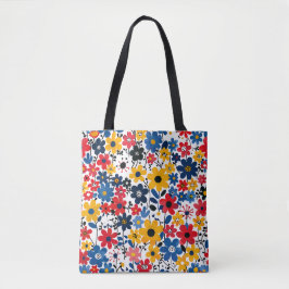 Blooming Floral Tote – Carry Your Garden in Style トートバッグ