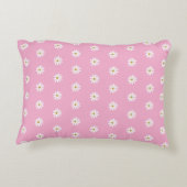 Blooming Flower Design Accent Pillow for Home Deco アクセントクッション (裏面)