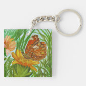 Blooming flower garden キーホルダー (裏面)