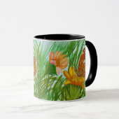 Blooming flower garden マグカップ (正面右)