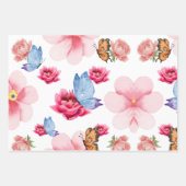 Blooming flower garden ラッピングペーパーシート (正面3)