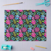 Blooming flower garden chic floral foliage 薄葉紙 (クラフト)