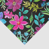 Blooming flower garden chic floral foliage 薄葉紙 (詳細)