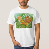 Blooming flower garden tシャツ (正面)