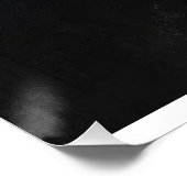 Blooming Flowers Covered with Flowing Artistic Pai ポスター (コーナー)