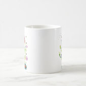 Blooming Flowers for Wild Bees and Bumblebees コーヒーマグカップ (中央)
