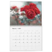 Blooming Garden 花の写真 カレンダー (2月 2027)
