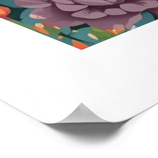 Blooming Heart ポスター (角)