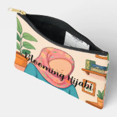 Blooming Hijabi Pouch アクセサリーポーチ (見開き)