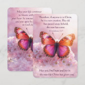 Blooming in God’s Grace サンキューカード (正面/裏面)