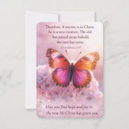 Blooming in God’s Grace サンキューカード