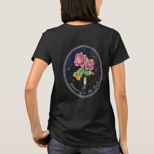 Blooming in the Dark  Tシャツ (裏面)