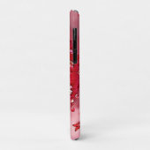 Blooming Lips: Floral Butterfly Kiss Case-Mate iPhoneケース (裏面/左)