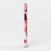 Blooming Lips: Floral Butterfly Kiss Case-Mate iPhoneケース (裏面/右)