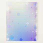 Blooming Lotus Hardcover Daily Planner プランナー手帳 (裏面)