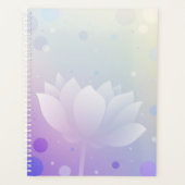 Blooming Lotus Hardcover Daily Planner プランナー手帳 (正面)